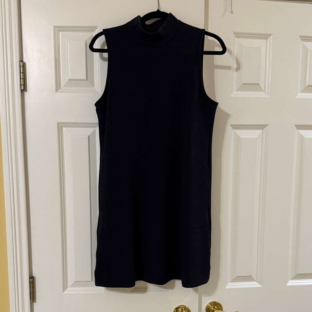 Spanx AirEssentials mock neck shift dress